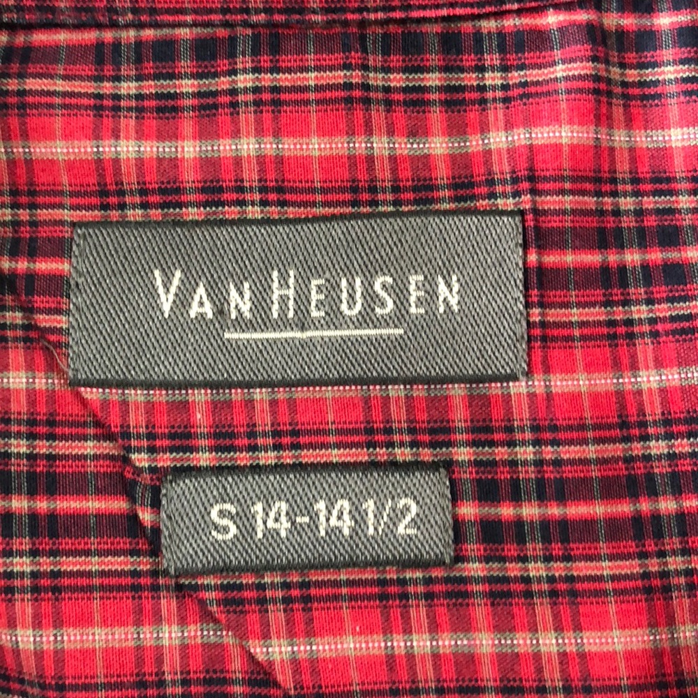 Van Heusen Button Down Shirt Size Small HP EUC - Picture 7 of 8